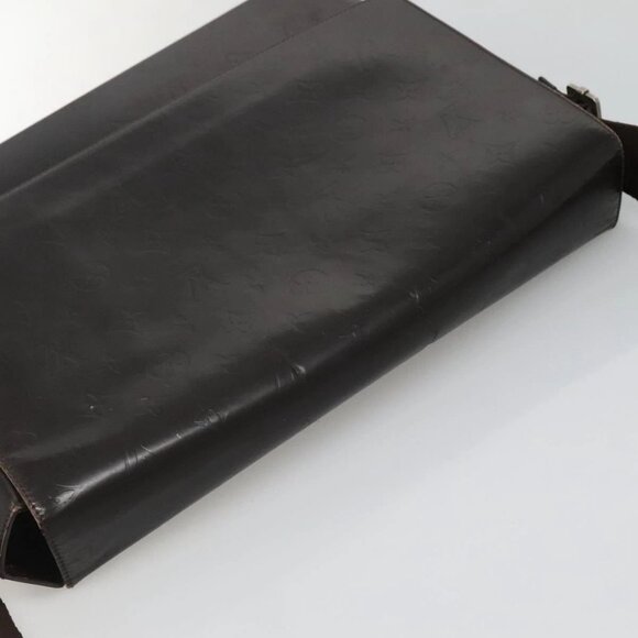 LOUIS VUITTON Monogram Grasse Fonzie Shoulder Bag Brown M46570 LV Auth 134011 - Picture 7 of 16